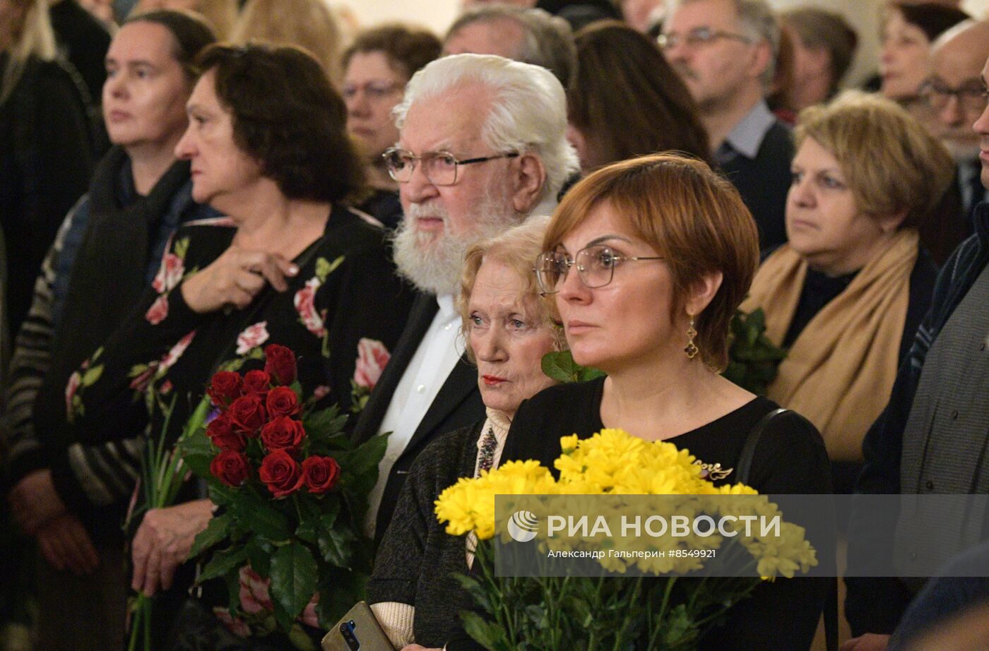 Прощание с Ю. Темиркановым в Санкт-Петербурге