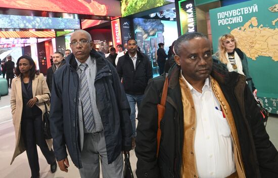 Выставка "Россия". Визит промышленной делегации из Федеративной Демократической Республики Эфиопия