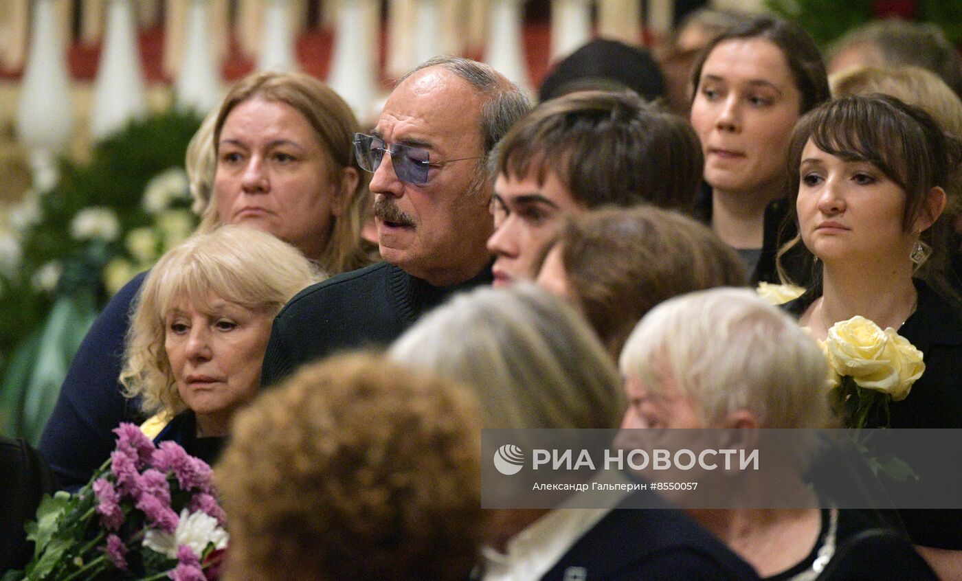 Прощание с Ю. Темиркановым в Санкт-Петербурге