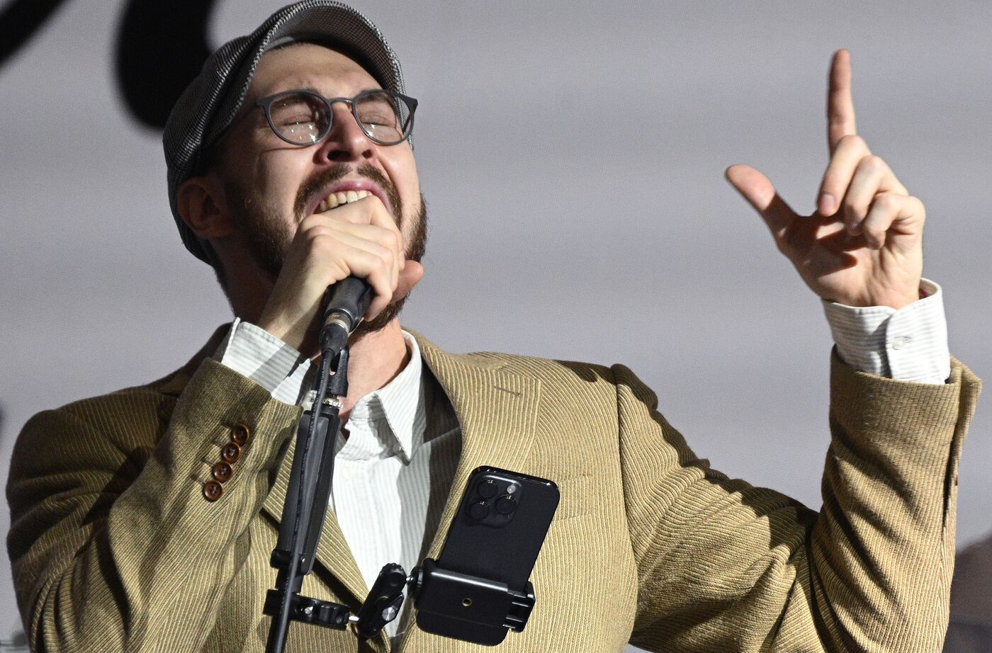 Выставка "Россия". Выступление ВИА "Пролетарское танго"