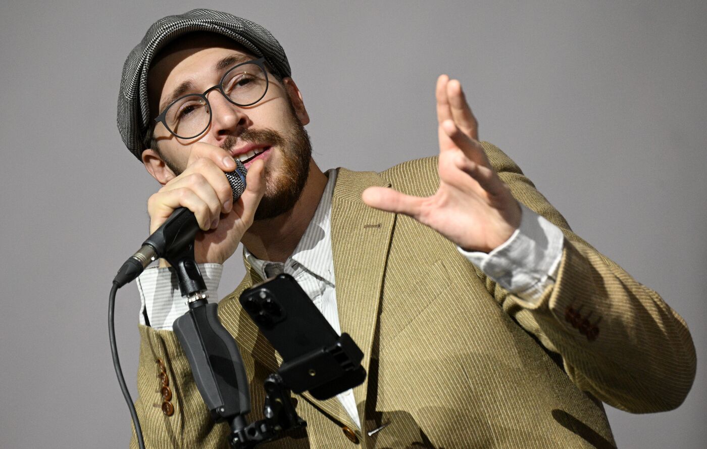 Выставка "Россия". Выступление ВИА "Пролетарское танго"