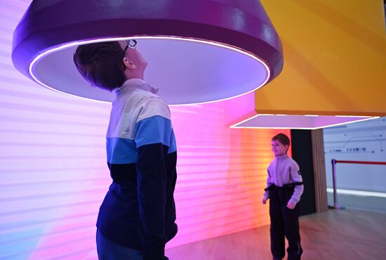 Работа выставки "Россия"