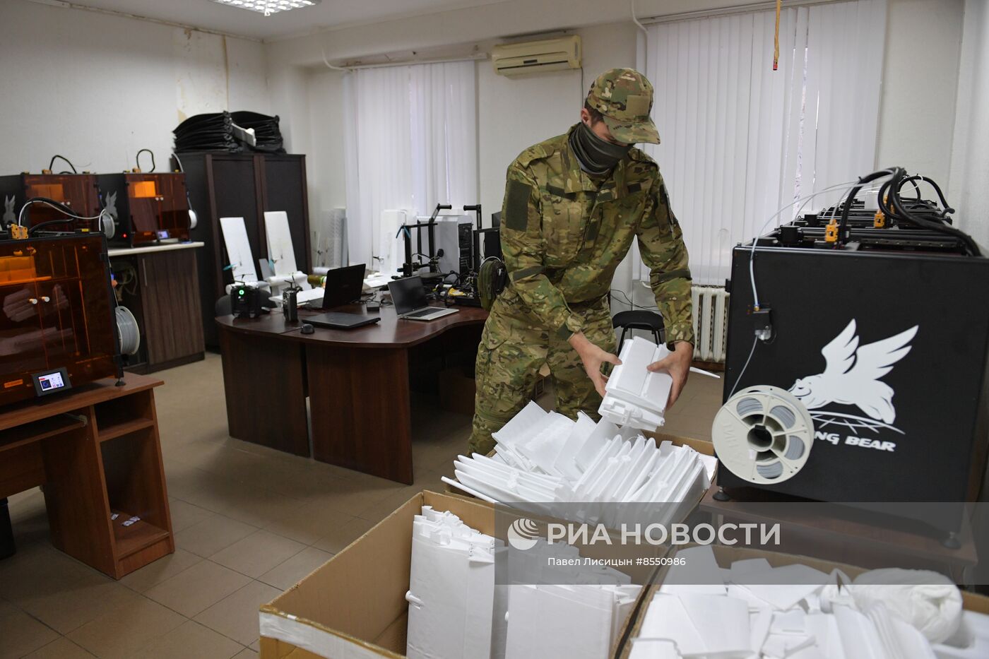 Школа обучения операторов БПЛА, производство FPV-дронов и самолетов типа камикадзе на базе добровольческого батальона имени П. Судоплатова