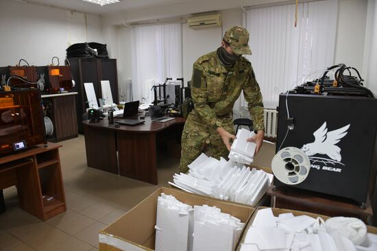 Школа обучения операторов БПЛА, производство FPV-дронов и самолетов типа камикадзе на базе добровольческого батальона имени П. Судоплатова