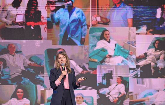 Выставка "Россия". Всероссийский марафон в поддержку донорского движения #ДавайВступай