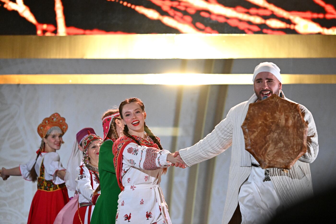 Выставка "Россия". Открытие экспозиции "Первые в России - стране возможностей" с шоу-программой