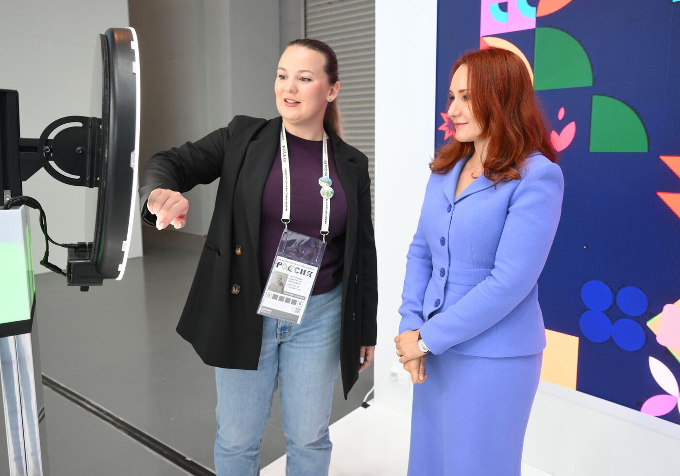 Выставка "Россия". Встреча с депутатами