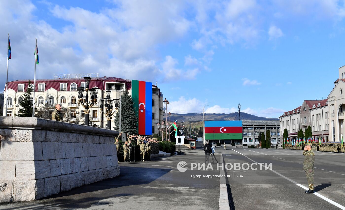 Военный парад в Азербайджане