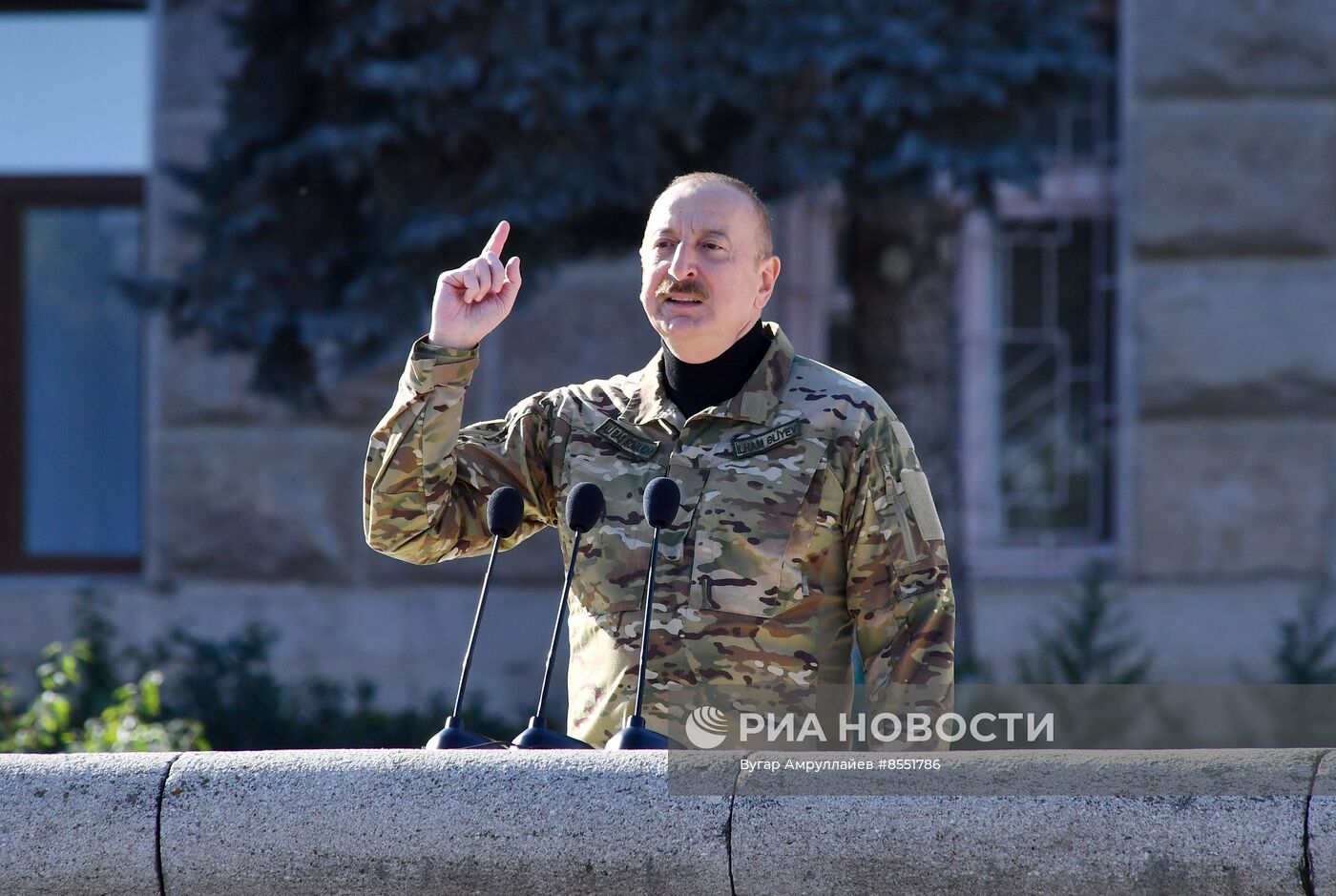 Военный парад в Азербайджане