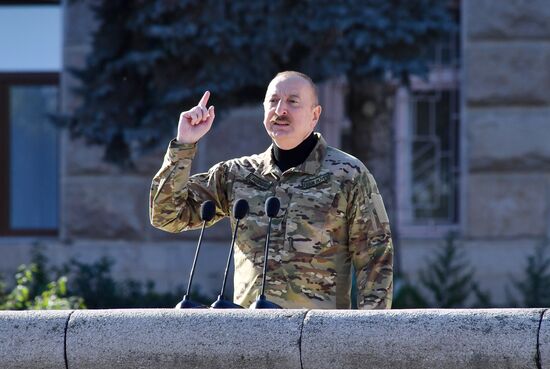 Военный парад в Азербайджане