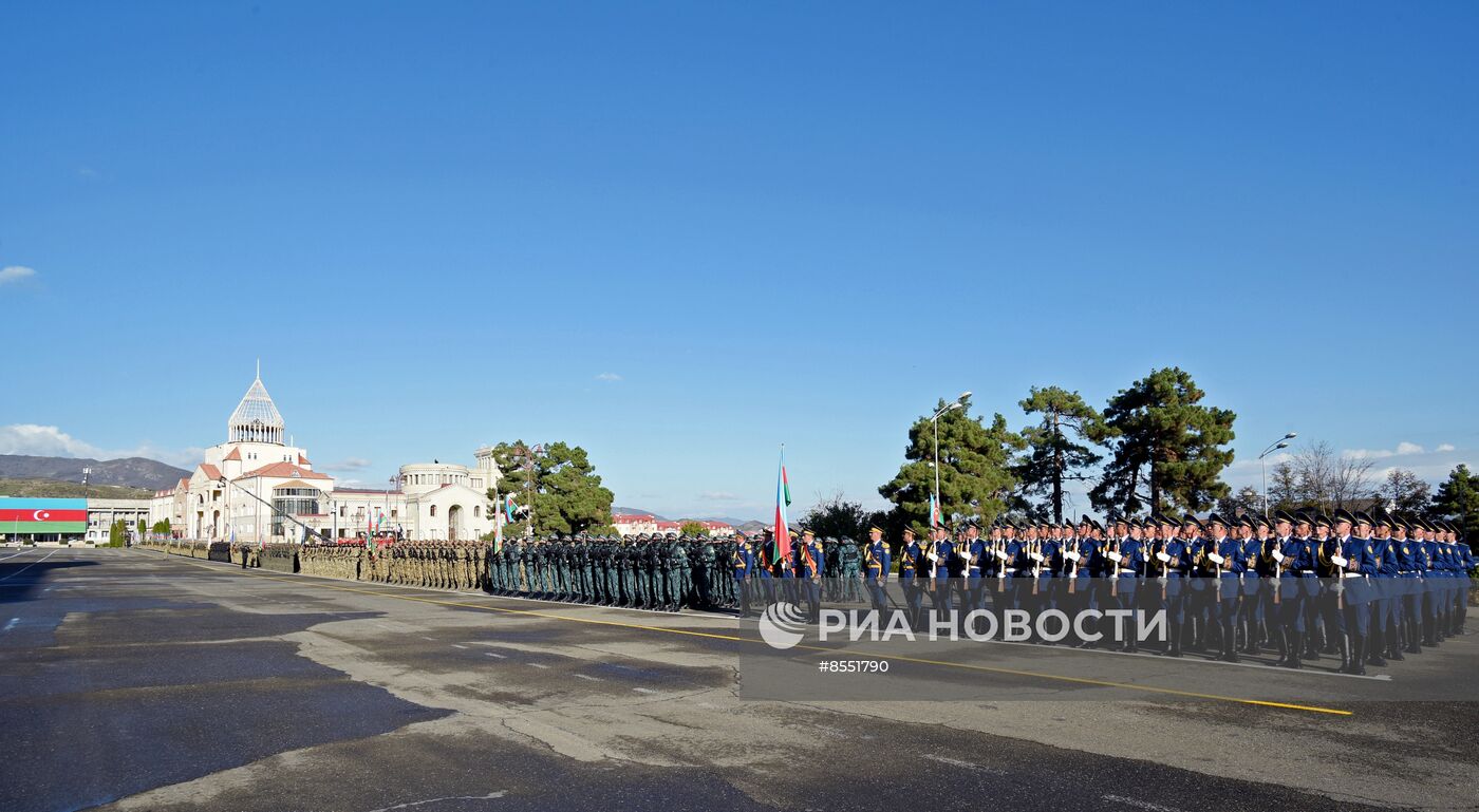 Военный парад в Азербайджане