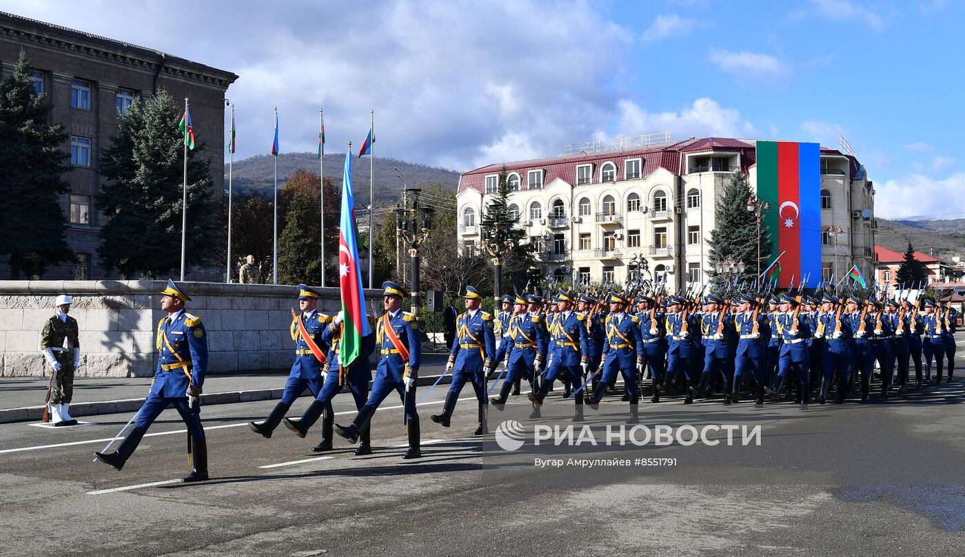 Военный парад в Азербайджане