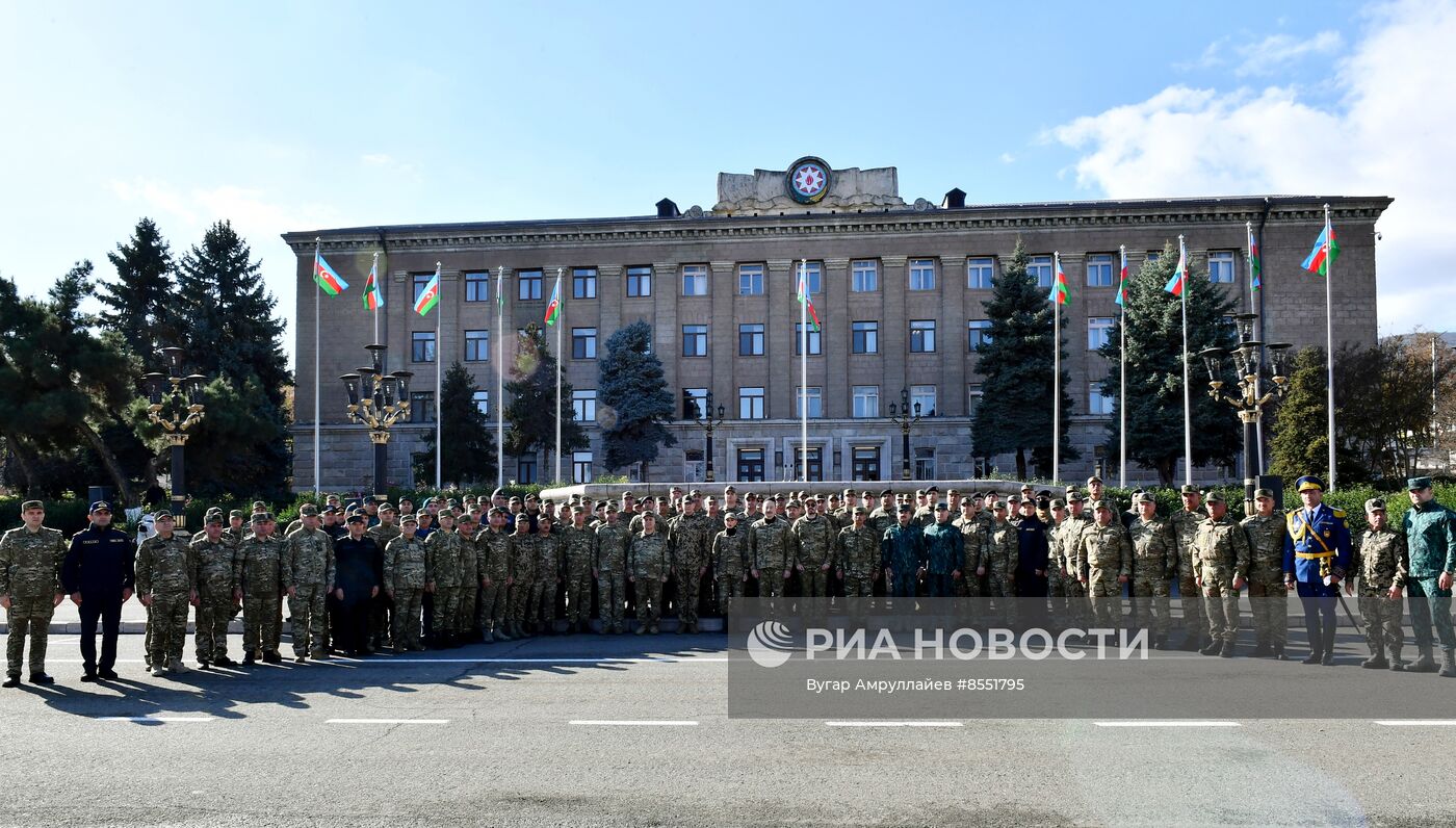 Военный парад в Азербайджане