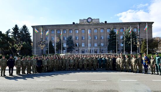 Военный парад в Азербайджане