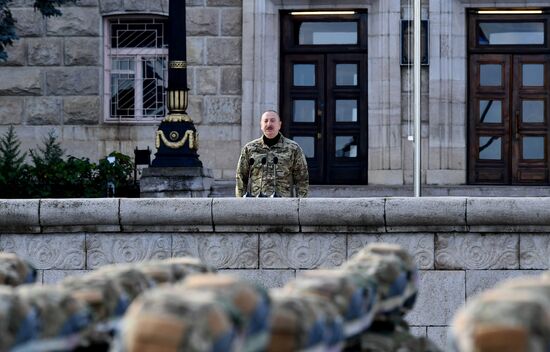 Военный парад в Азербайджане