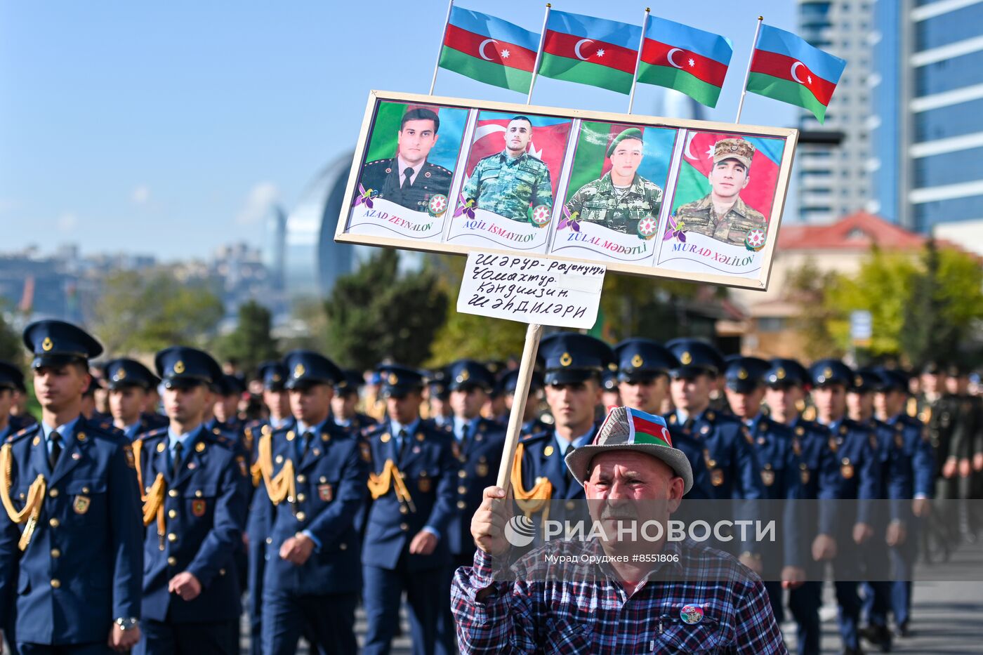 Военный парад в Азербайджане