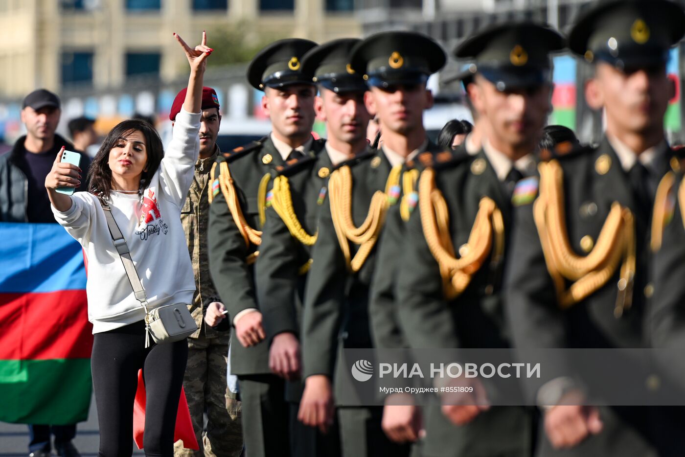 Военный парад в Азербайджане