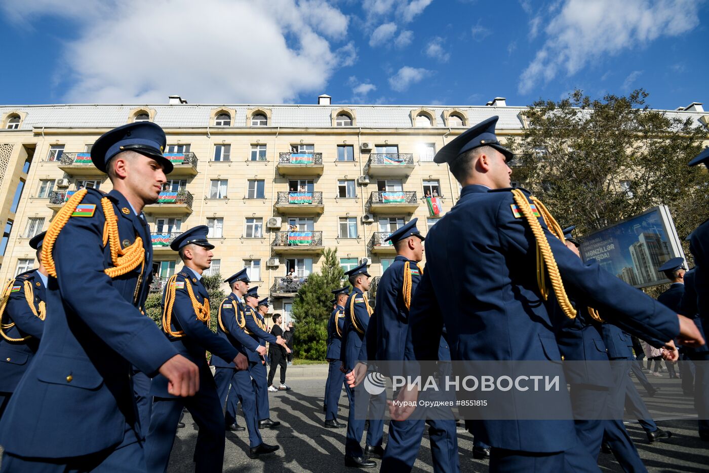 Военный парад в Азербайджане