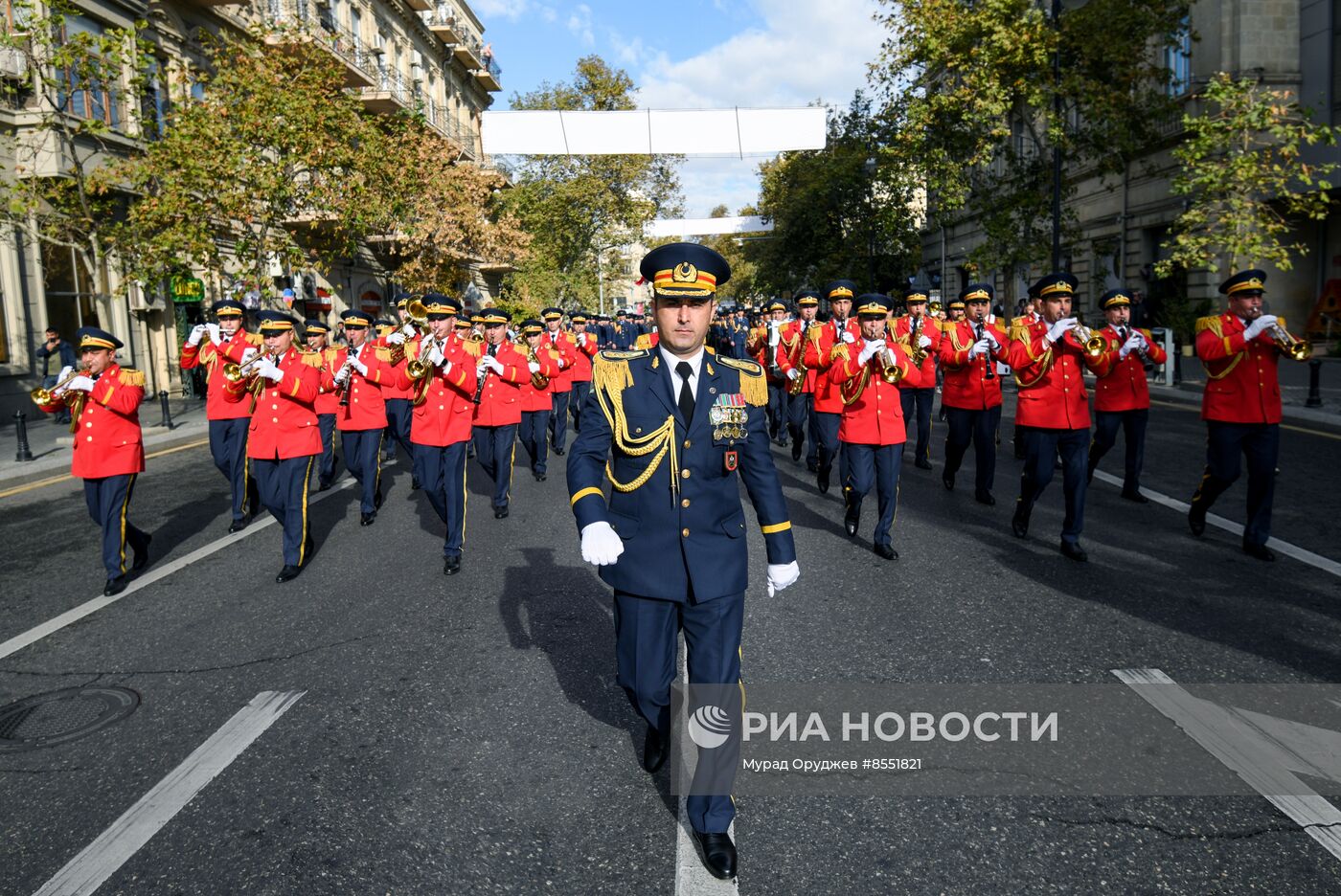 Военный парад в Азербайджане