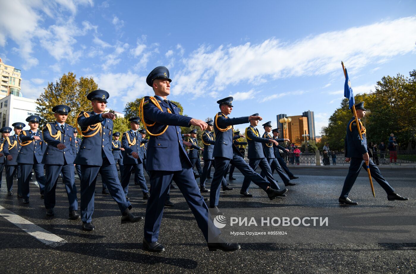 Военный парад в Азербайджане