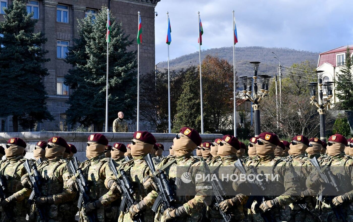 Военный парад в Азербайджане