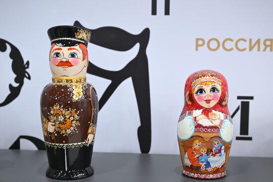 Выставка "Россия". Подготовка Универмага к открытию 