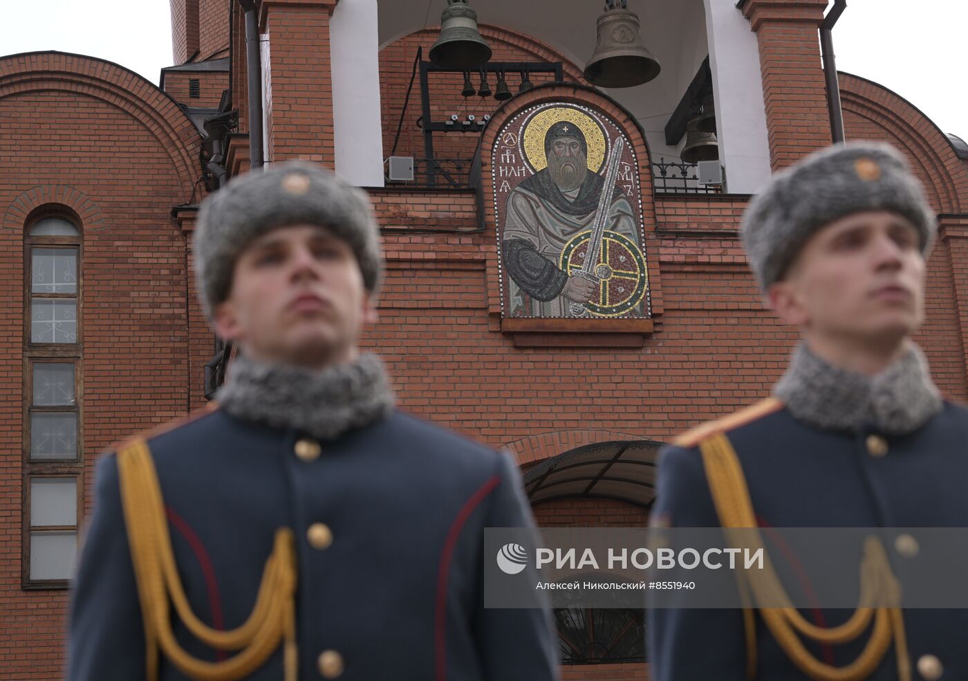 Открытие памятника герою России протоиерею Михаилу Васильеву