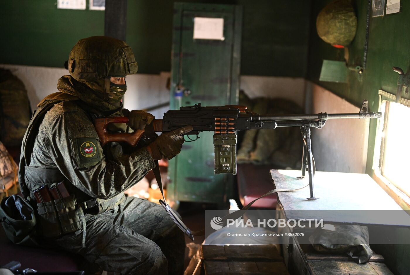 Боевая работа специального поезда "Енисей"