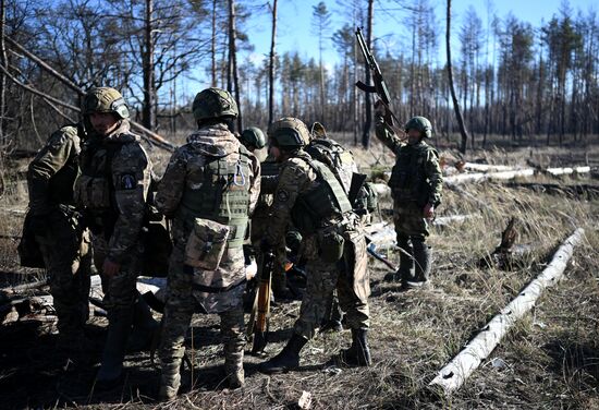 Боевая подготовка военнослужащих ВДВ в зоне СВО