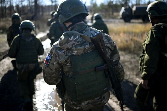 Боевая подготовка военнослужащих ВДВ в зоне СВО