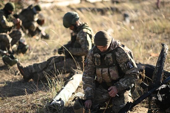 Боевая подготовка военнослужащих ВДВ в зоне СВО