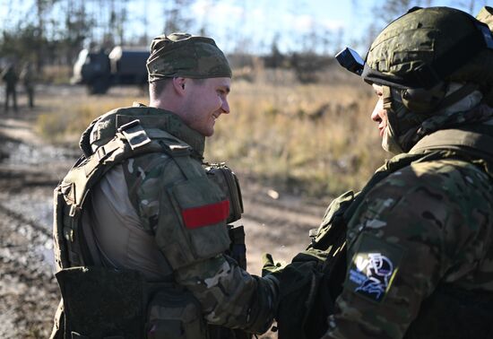 Боевая подготовка военнослужащих ВДВ в зоне СВО