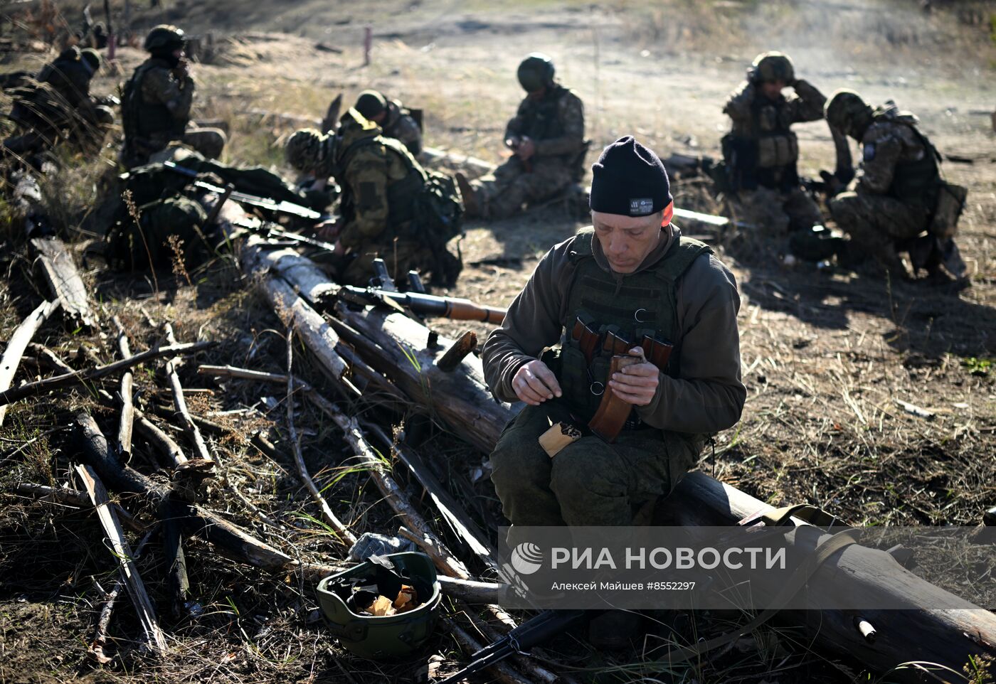 Боевая подготовка военнослужащих ВДВ в зоне СВО