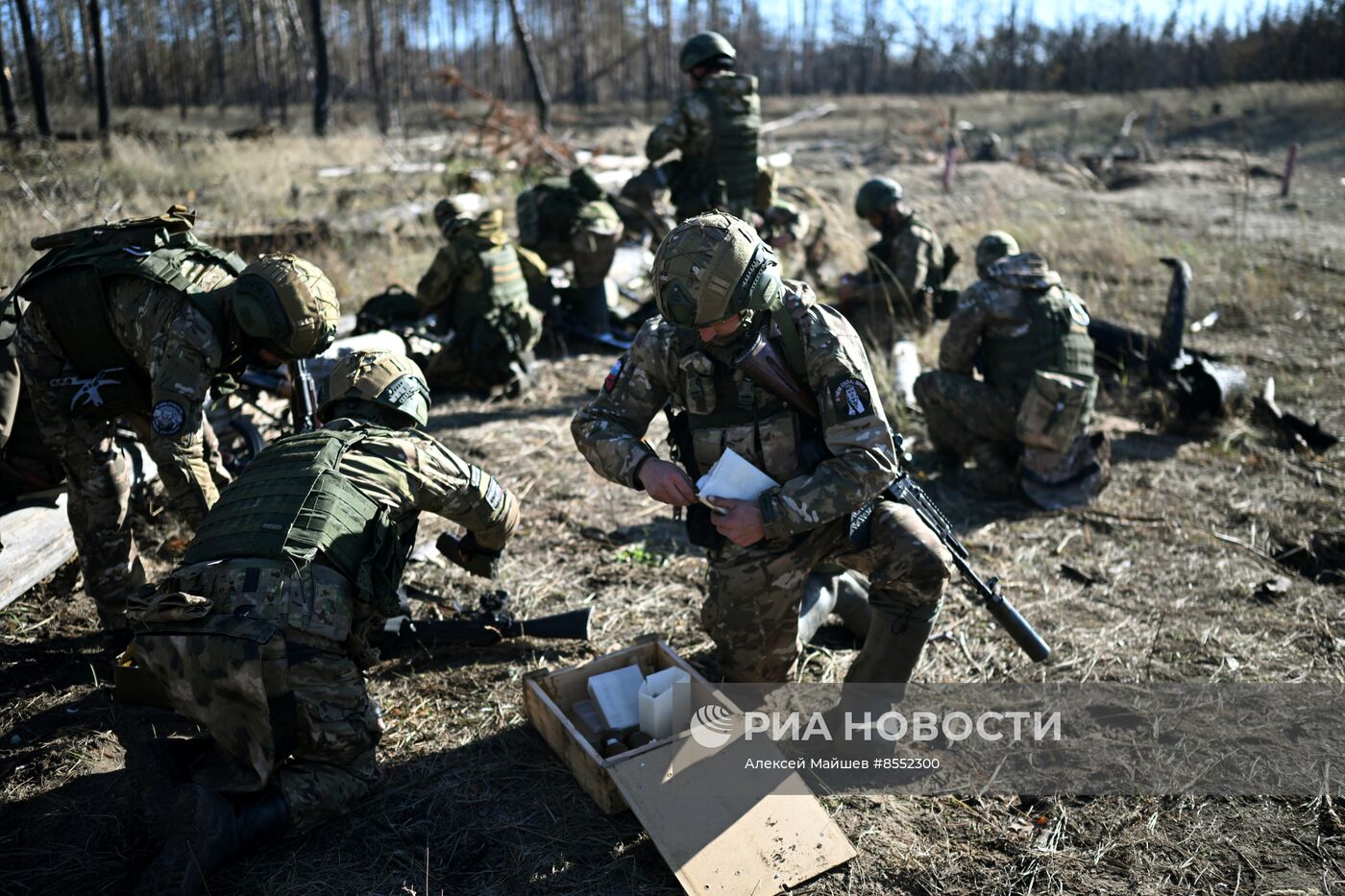 Боевая подготовка военнослужащих ВДВ в зоне СВО