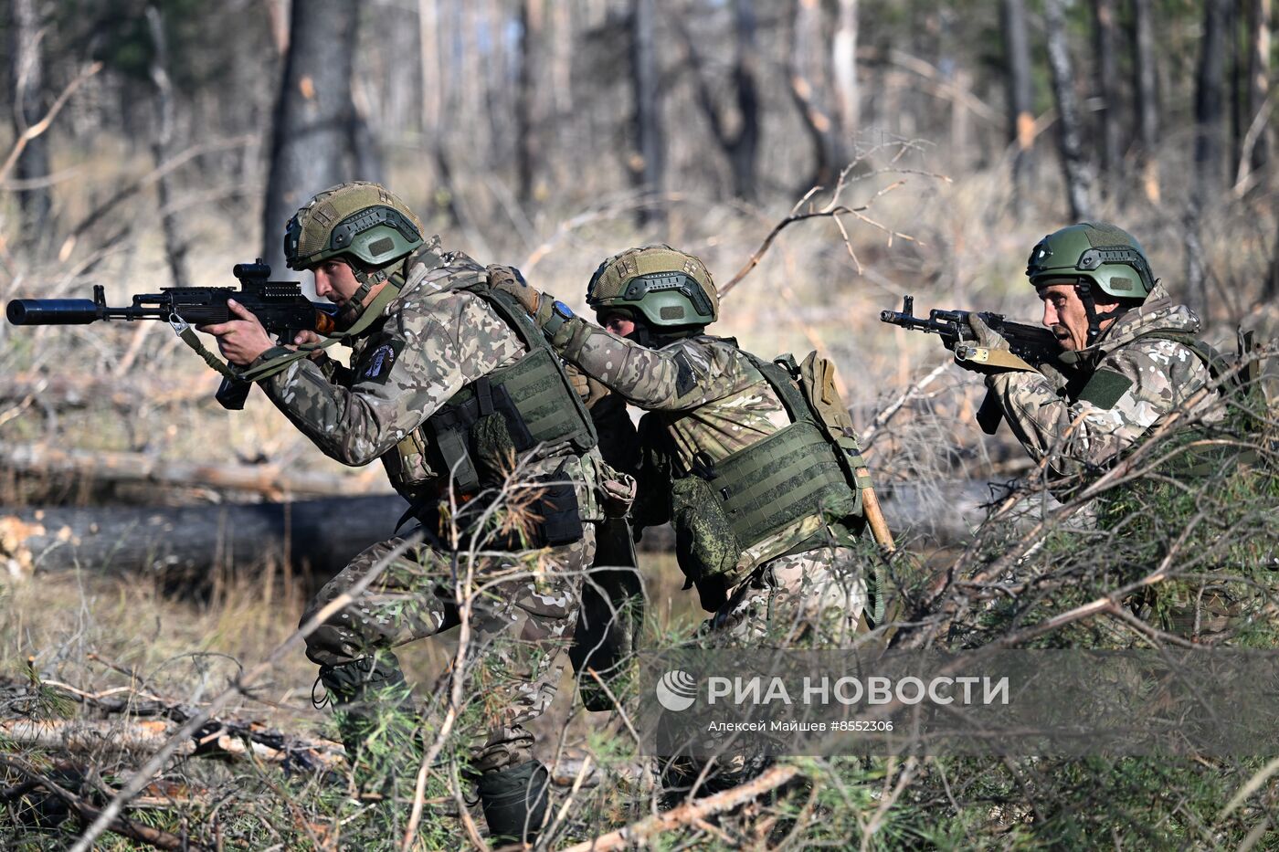 Боевая подготовка военнослужащих ВДВ в зоне СВО