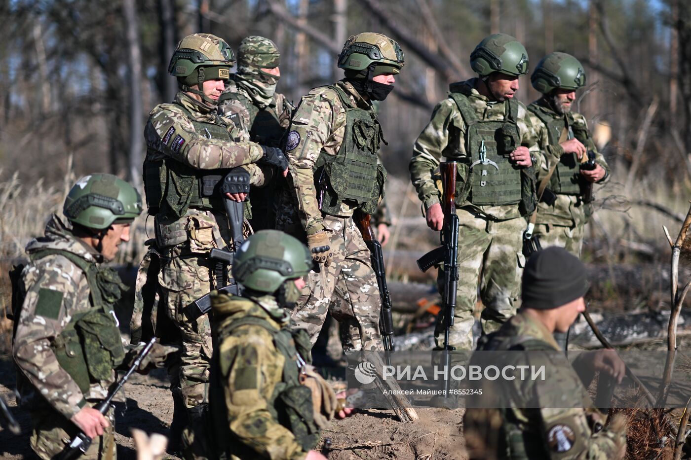 Боевая подготовка военнослужащих ВДВ в зоне СВО