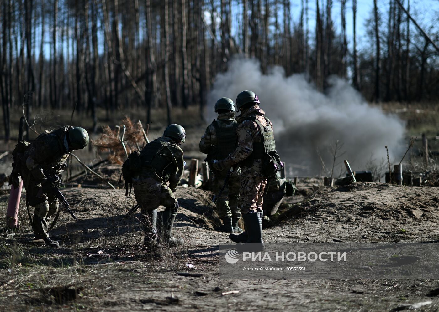 Боевая подготовка военнослужащих ВДВ в зоне СВО