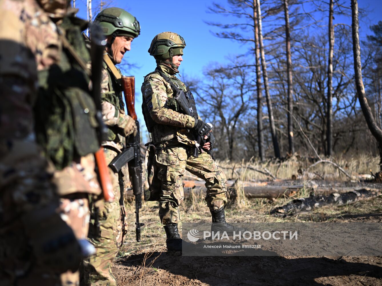 Боевая подготовка военнослужащих ВДВ в зоне СВО