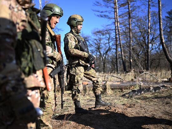 Боевая подготовка военнослужащих ВДВ в зоне СВО
