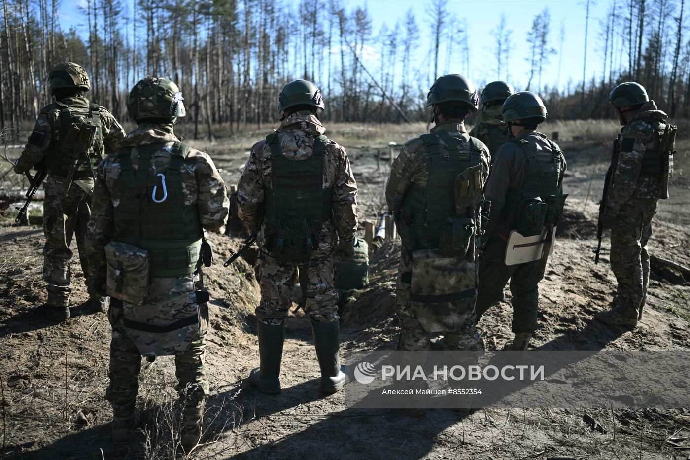 Боевая подготовка военнослужащих ВДВ в зоне СВО