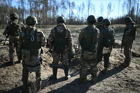 Боевая подготовка военнослужащих ВДВ в зоне СВО