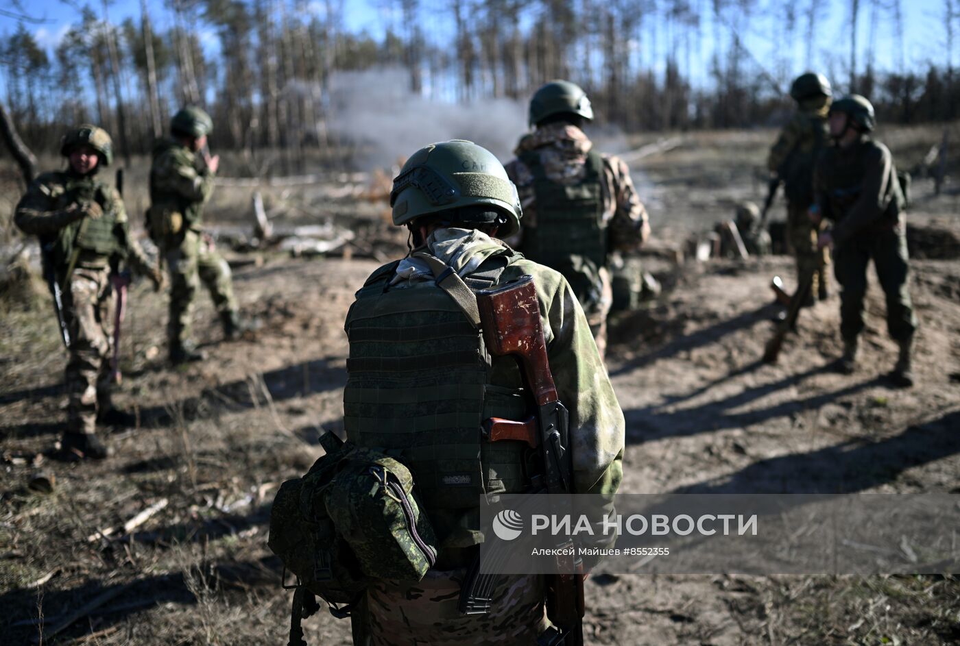 Боевая подготовка военнослужащих ВДВ в зоне СВО