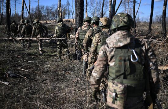 Боевая подготовка военнослужащих ВДВ в зоне СВО