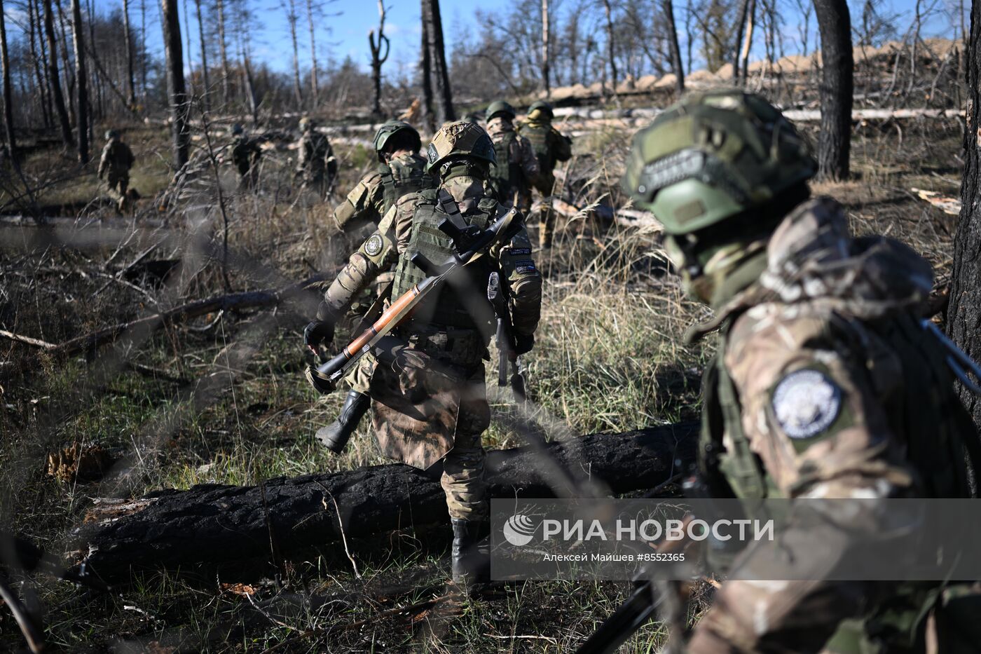 Боевая подготовка военнослужащих ВДВ в зоне СВО