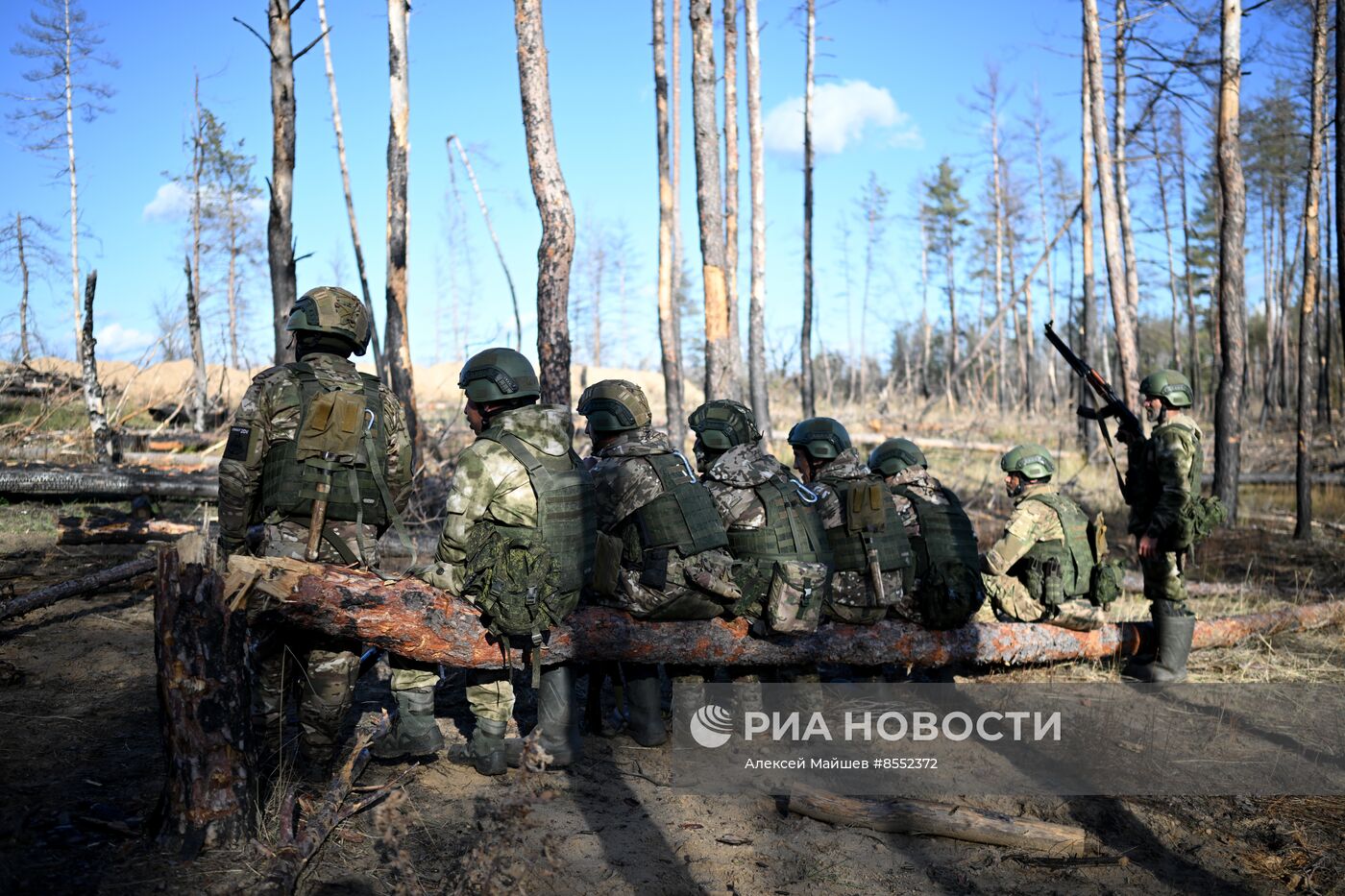 Боевая подготовка военнослужащих ВДВ в зоне СВО