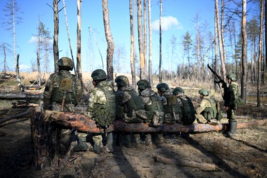 Боевая подготовка военнослужащих ВДВ в зоне СВО