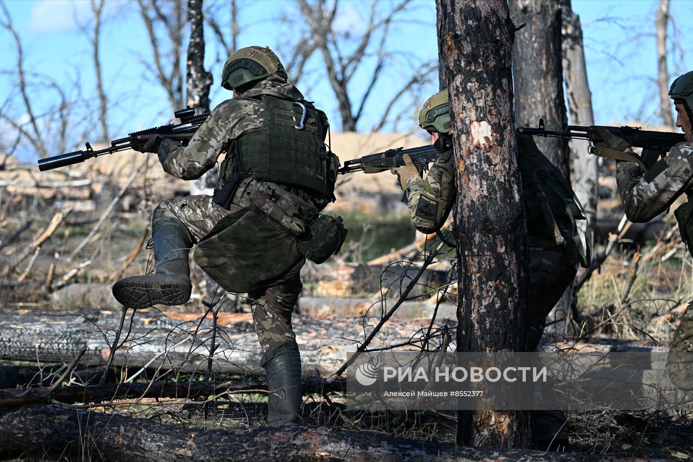 Боевая подготовка военнослужащих ВДВ в зоне СВО