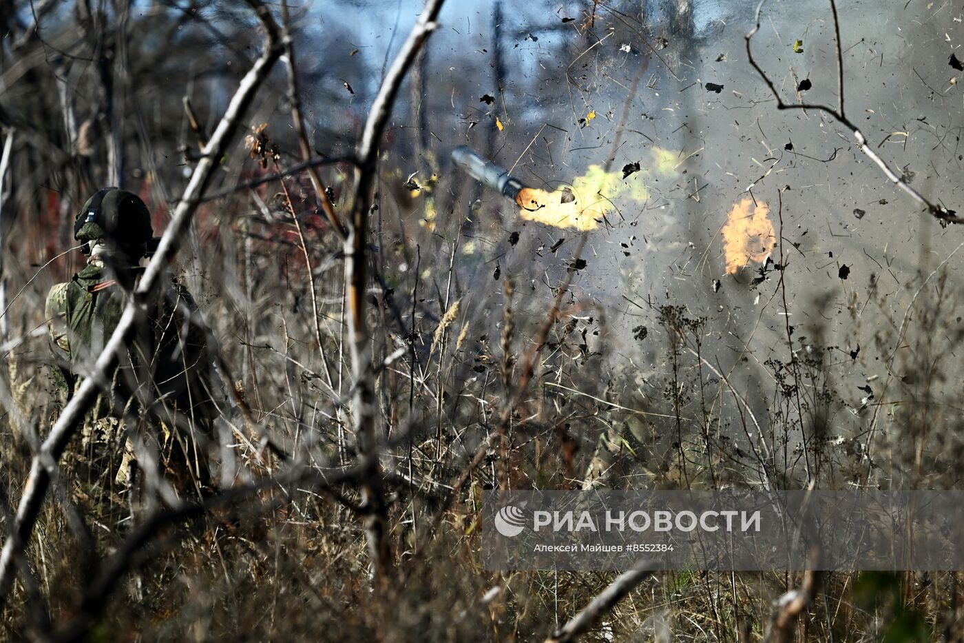 Боевая подготовка военнослужащих ВДВ в зоне СВО