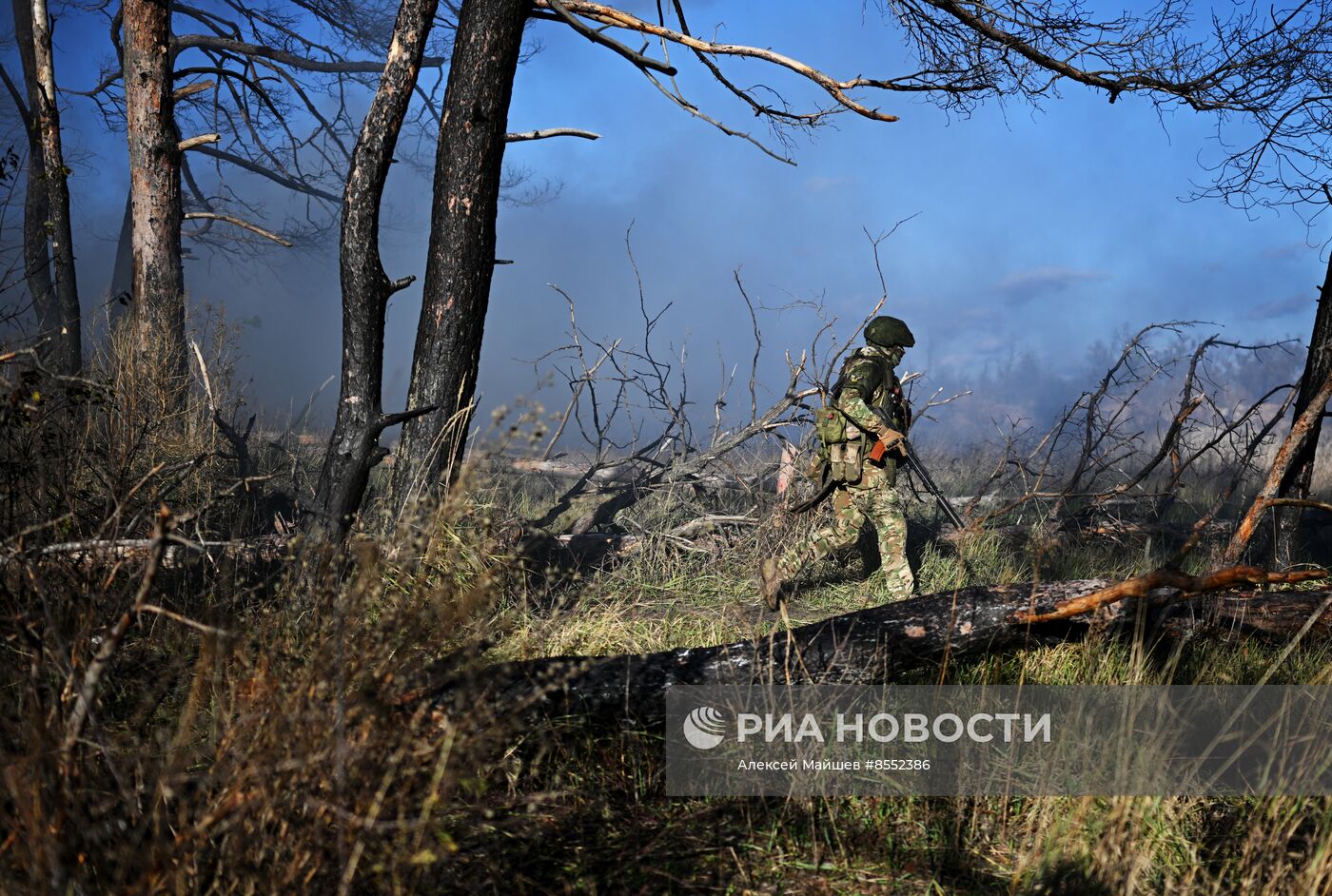 Боевая подготовка военнослужащих ВДВ в зоне СВО