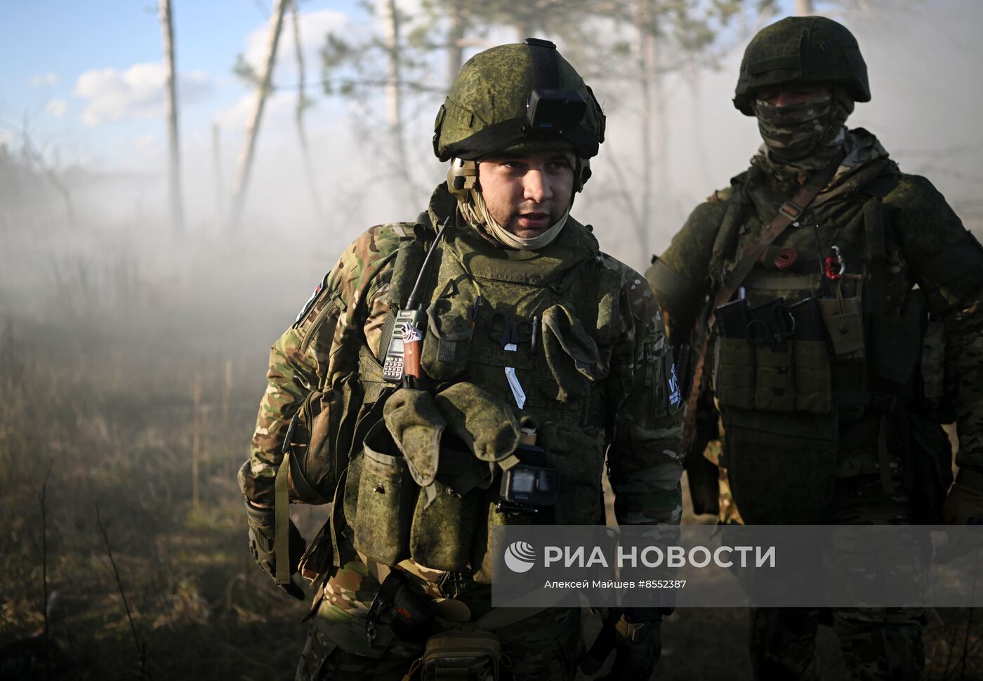 Боевая подготовка военнослужащих ВДВ в зоне СВО